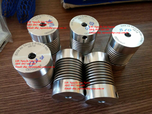 khớp nối lò xo EKN Gerwah, Metal Bellows Coupling EKN